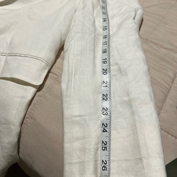 Must bundle! NWOT men linen Jacket, 25 inch arms length, size 44L - Picture 5 of 9